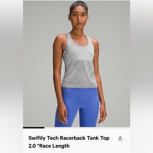 Lululemon swiftly tank race length
